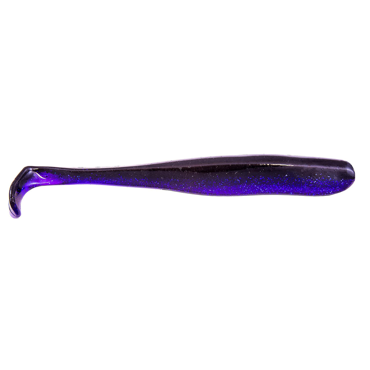 Z-MAN Mag Swim 8-inch Purple Demon front view highlighting lifelike action for big-game targets.