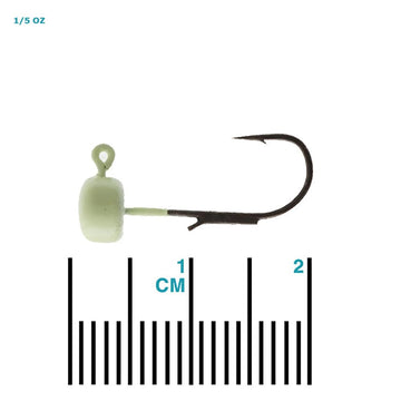 Z-Man MFH130-03PK5 Shroomz Black jighead blends with cover for subtle presentation.