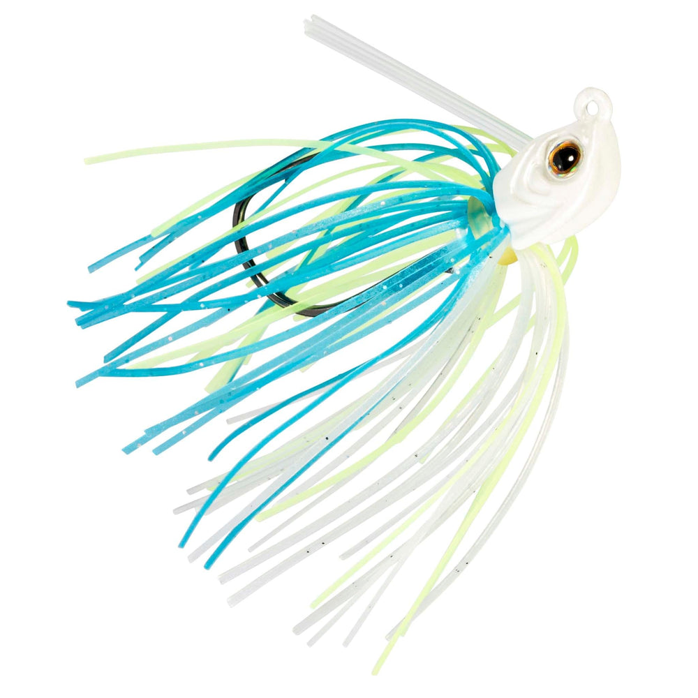 Z-Man MFSJ316-05 Citrus Shad swim jig with StabilTrack for steady retrieves and finesse presentations.