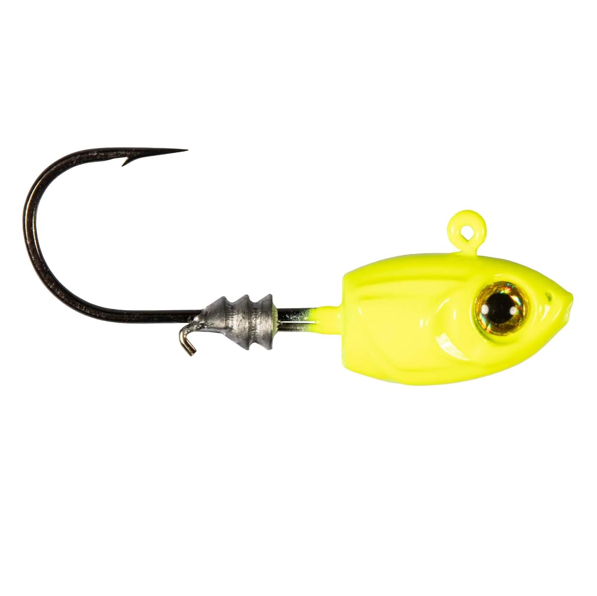 Z-Man jighead with lifelike 3D eyes enhancing lure appeal underwater