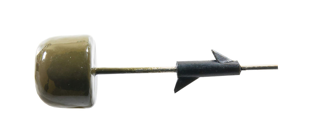 Z-Man Neko ShroomZ 1/6 oz green pumpkin weights for precise Neko rig presentations and rock-bottom action.