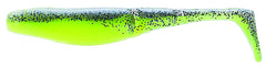 Z-MAN PaddlerZ 5in paddletail swimbait in sexy mullet color for versatile inshore and freshwater fishing.