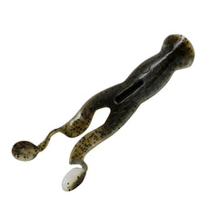 Z-Man Pop Frog4 front view highlights ElaZtech durability for topwater fishing.