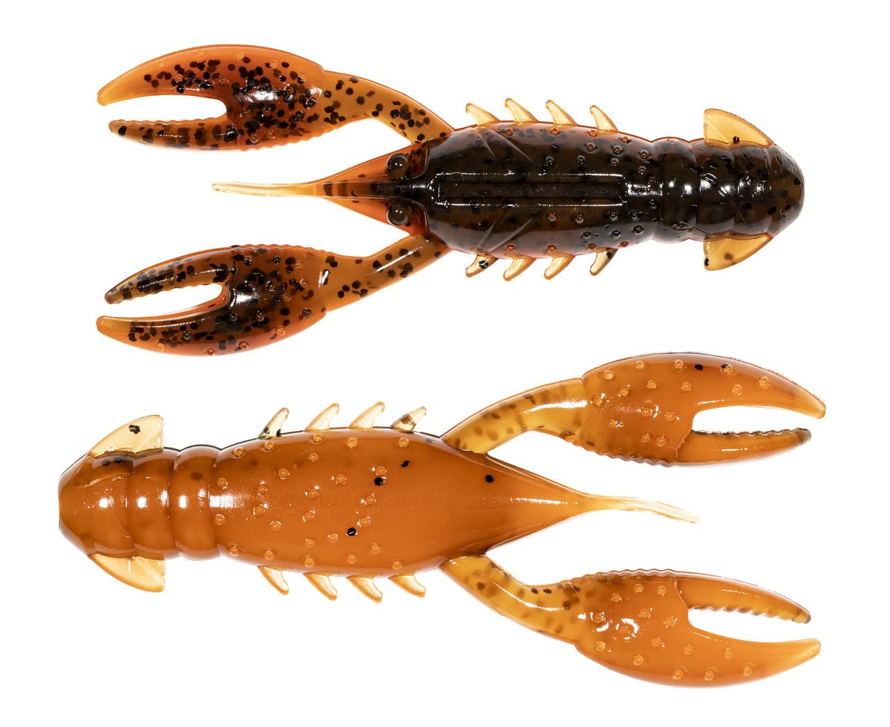 Z-Man Pro CrawZ 3.5-inch tucked tail detail supports natural underwater posture