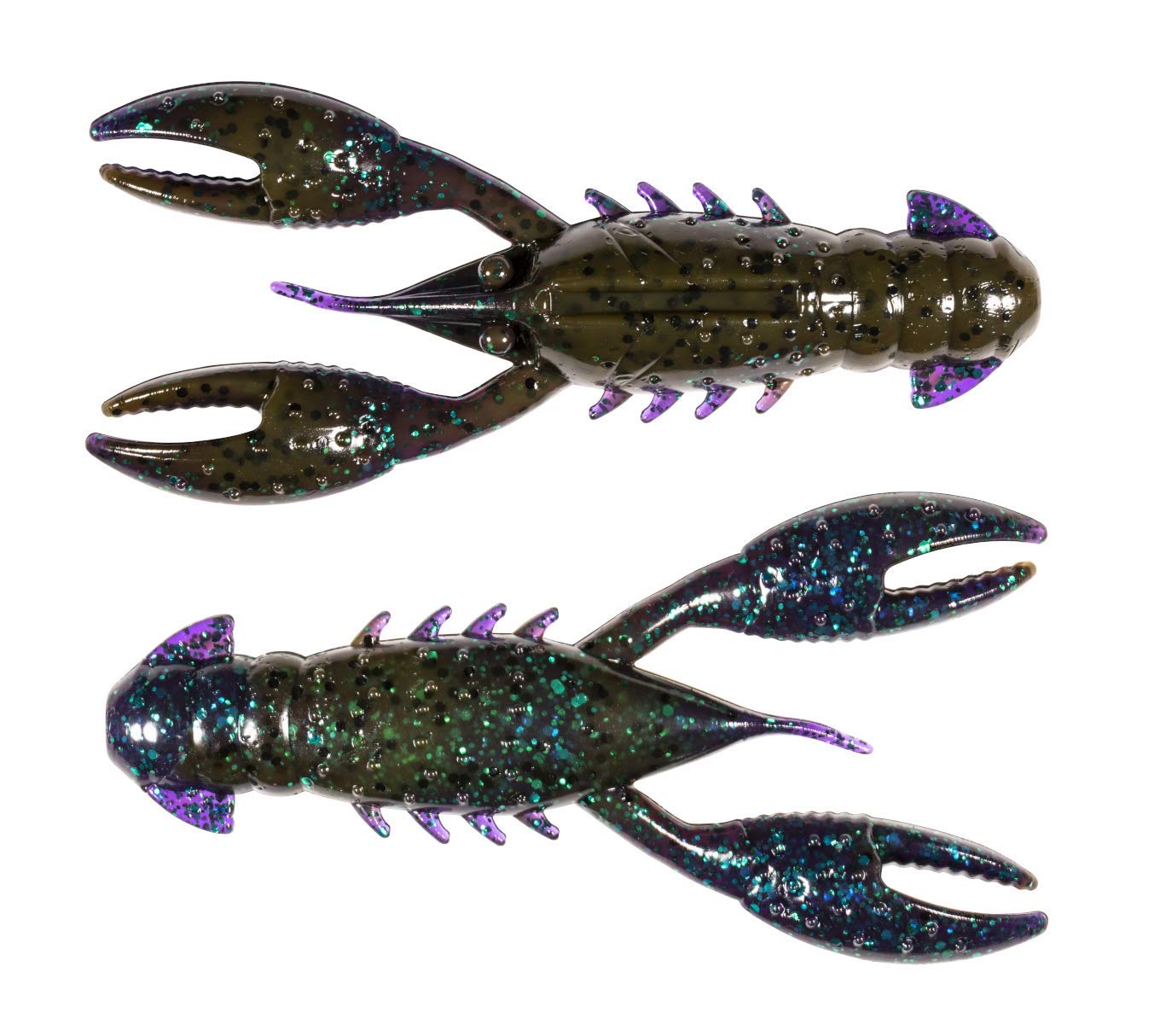 Z-MAN Pro CrawZ 3.5-inch Bama Bug 3 Pack with buoyant claws for flipping and rigging.