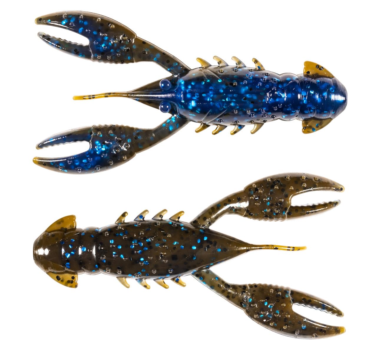 Z-MAN Pro CrawZ 3.5-inch with swimmerets and tucked tail for authentic presentation.