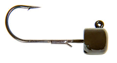 Z-Man Pro ShroomZ mushroom-head jig secures ElaZtech bait with finesse action.