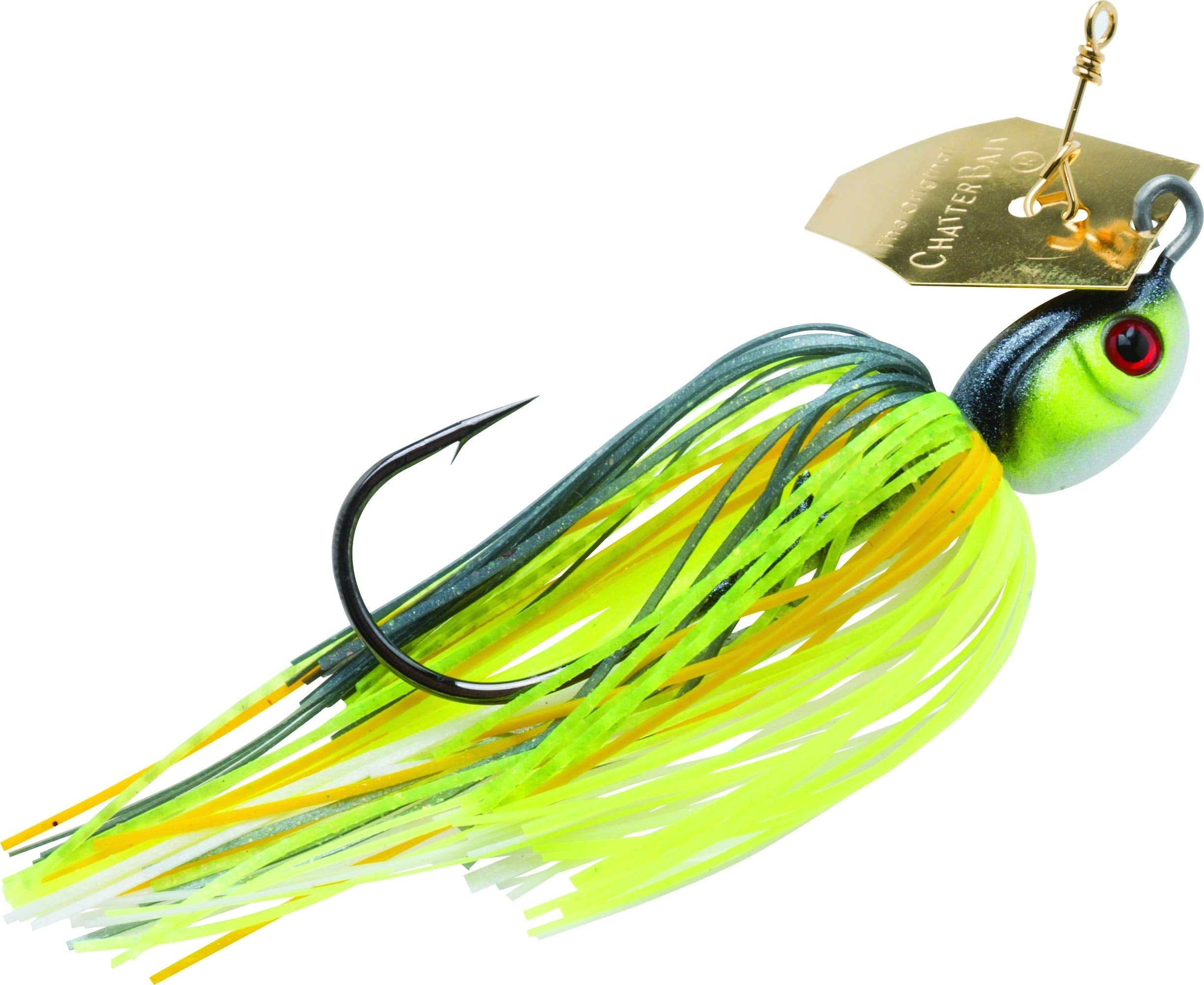 Z-Man Project Z ChatterBait bladed head in action delivering vibration for heavy-cover fishing