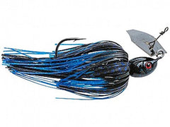 Z-Man Project Z ChatterBait head detail shows blade action and robust construction for weed beds