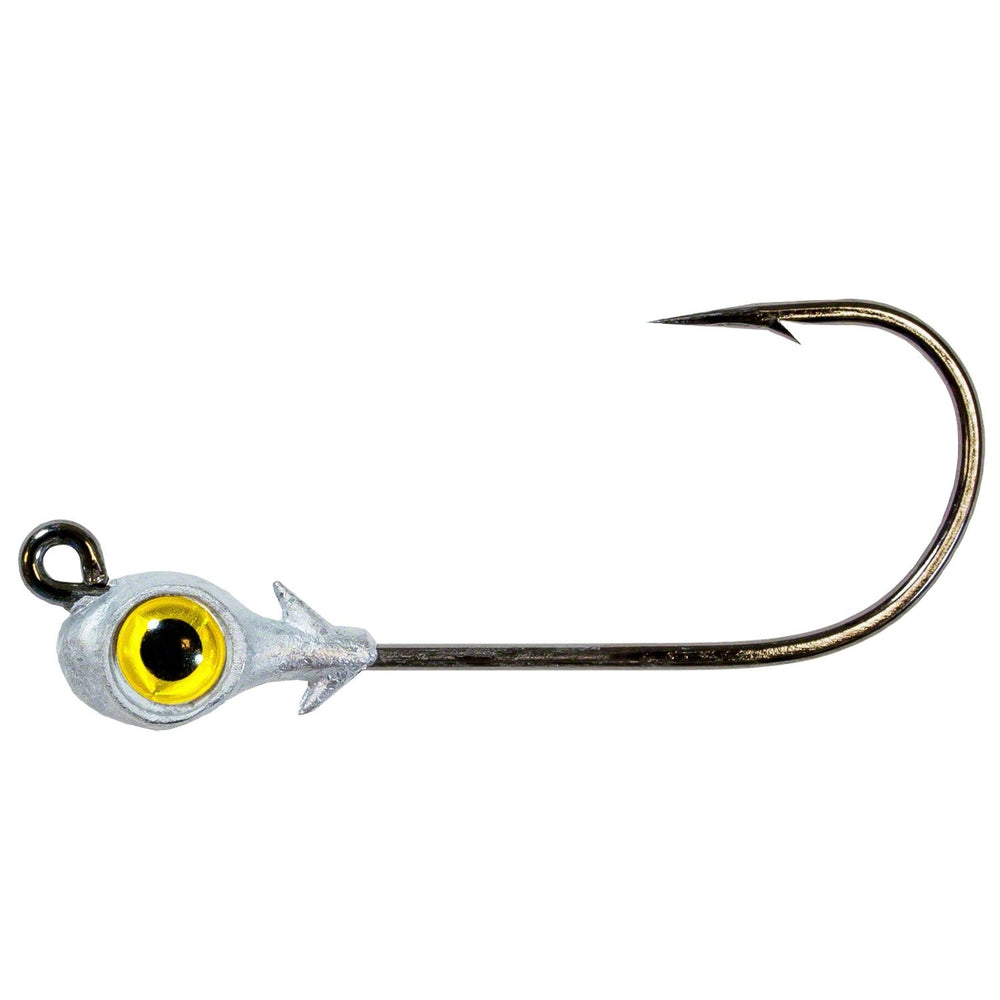 Z-Man Redfish Eye jighead with front eye enhances targeting on flats