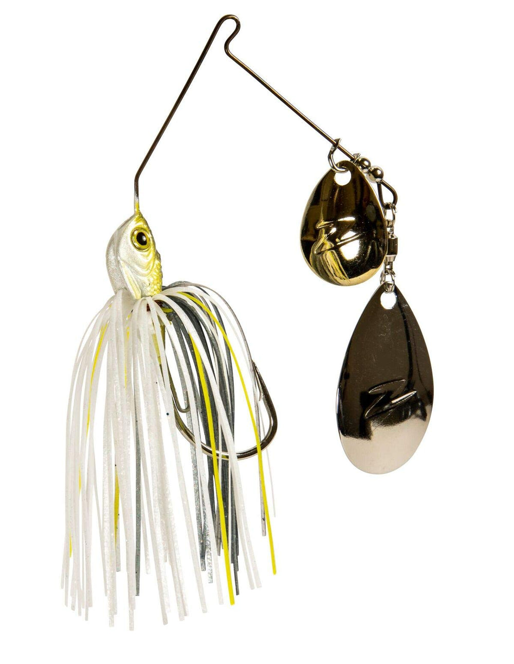 Z-MAN SlingbladeZ SBFT14-01 blue spinnerbait delivers vibration and stability