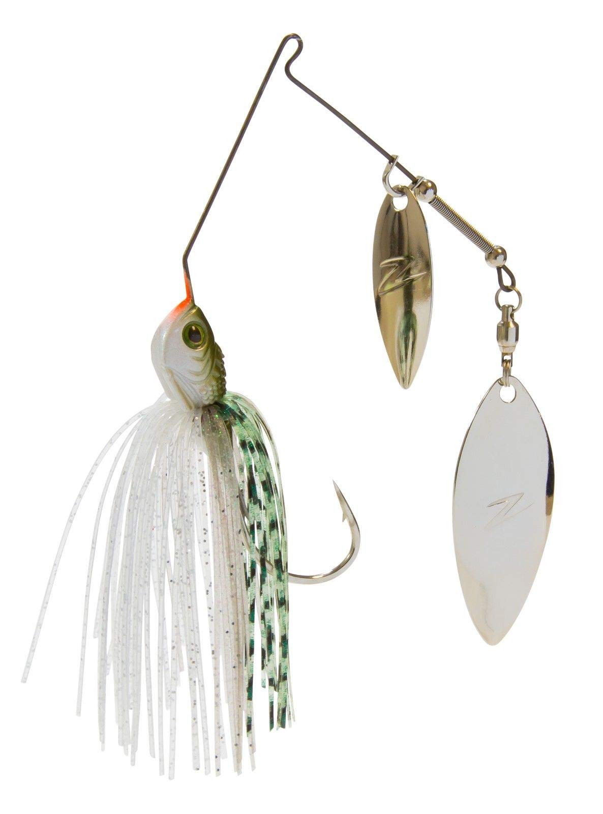 Z-MAN SlingbladeZ spinnerbait, compact design for stable retrieves and strong vibration.