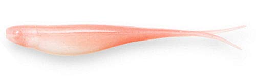 Z-MAN Scented Jerk Shad 5 inch Coconut Ice Glow for erratic baitfish action