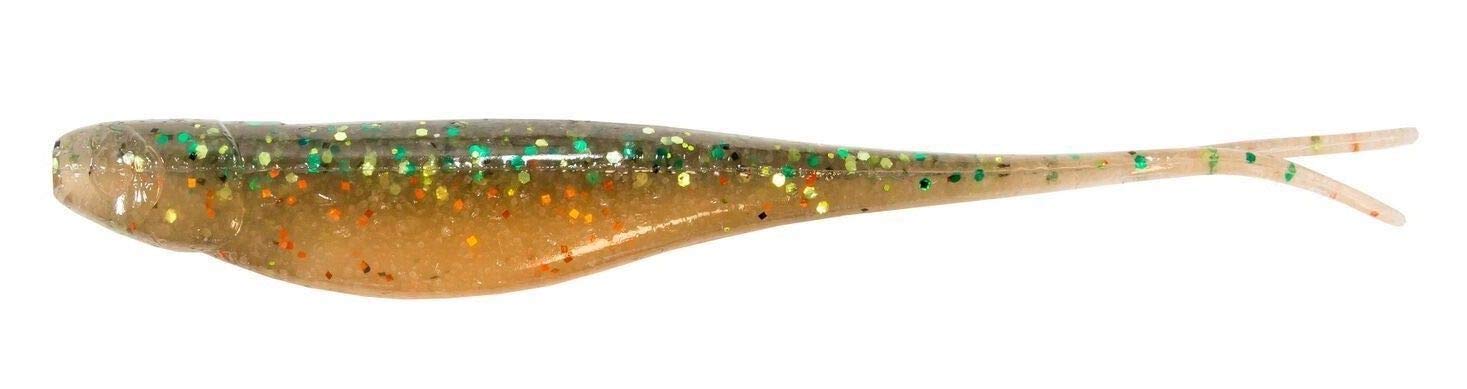 Z-Man Scented Jerk ShadZ five-inch lure; lifelike shad action for perch fishing versatility