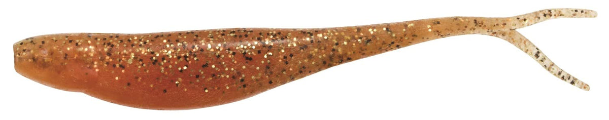 Z-MAN Scented Jerk Shadz New Penny 5-inch lure for versatile inshore and freshwater fishing.