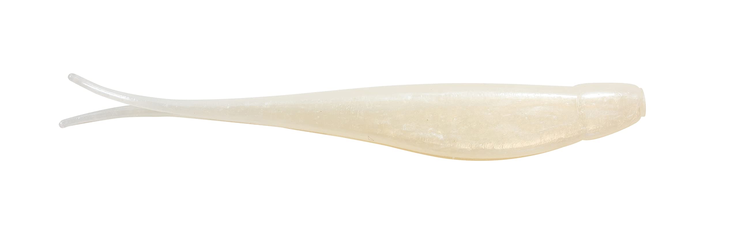 Z-Man Scented Jerk Shadz Pearl 5-Inch lure for redfish, seatrout, and bass with scent boost