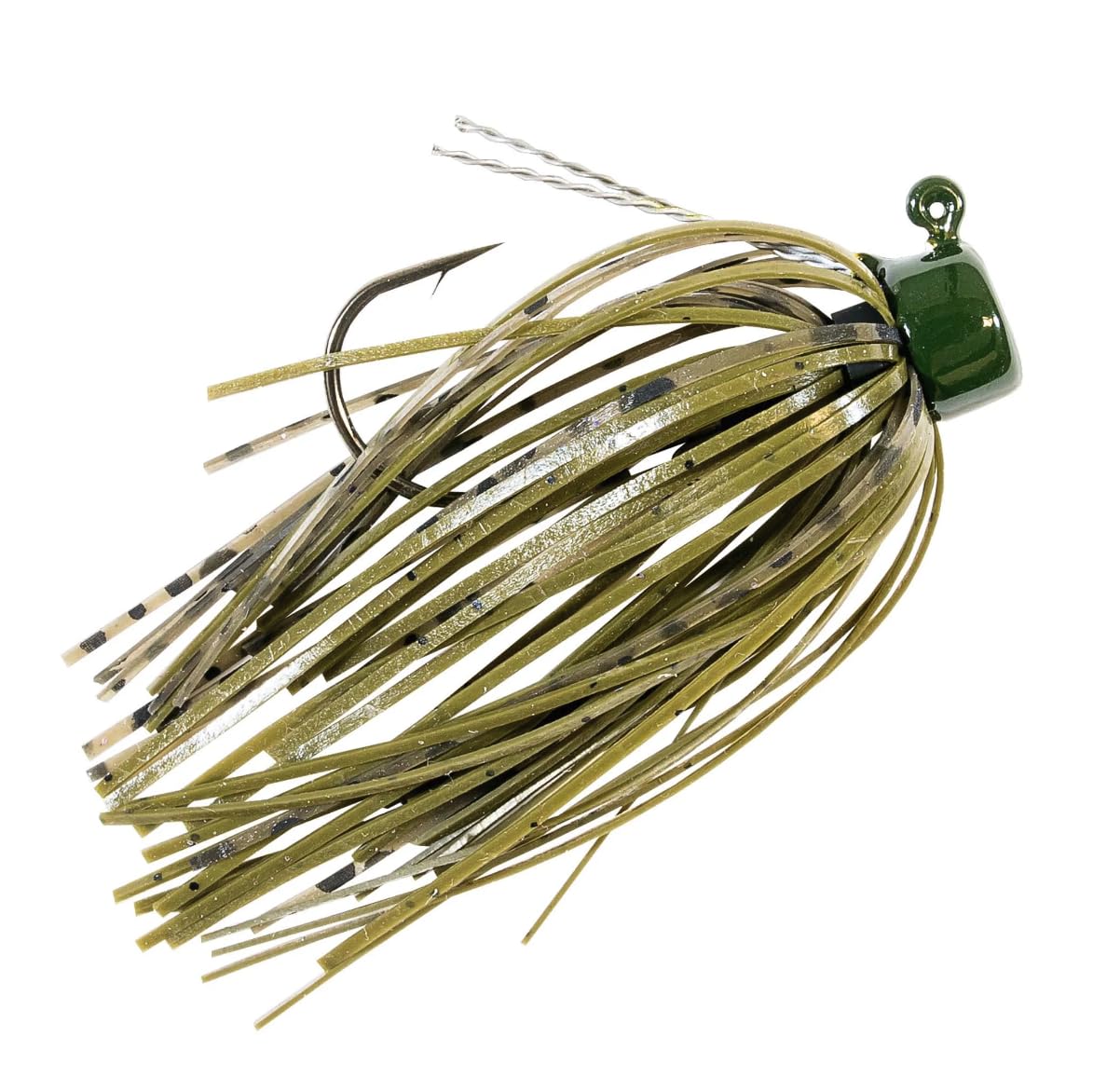 Z-Man Shroom Z Micro Finesse Jig green pumpkin head for finesse strikes