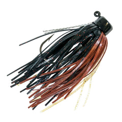 Z-Man Shroom Z micro finesse jig Moccasin Craw head for precise hooksets on light tackle