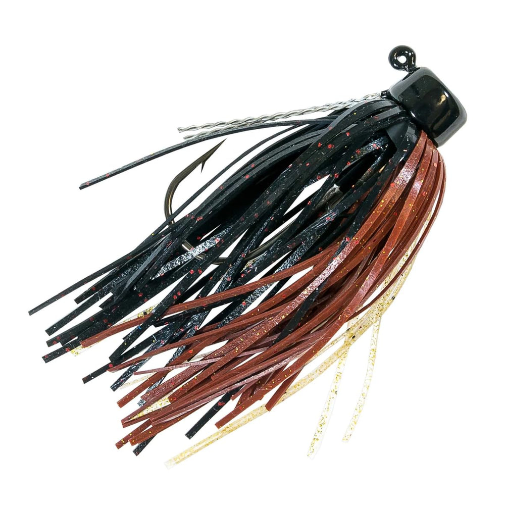 Z-Man Shroom Z Micro Finesse Jig skirt Moccasin Craw for realistic color and attraction
