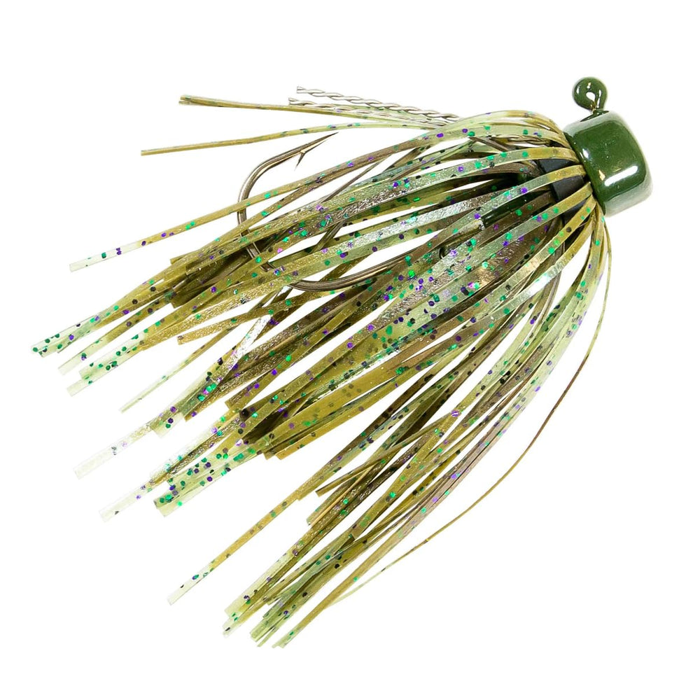 Z-Man Shroom Z Micro Finesse Jig weed guard minimizes snags