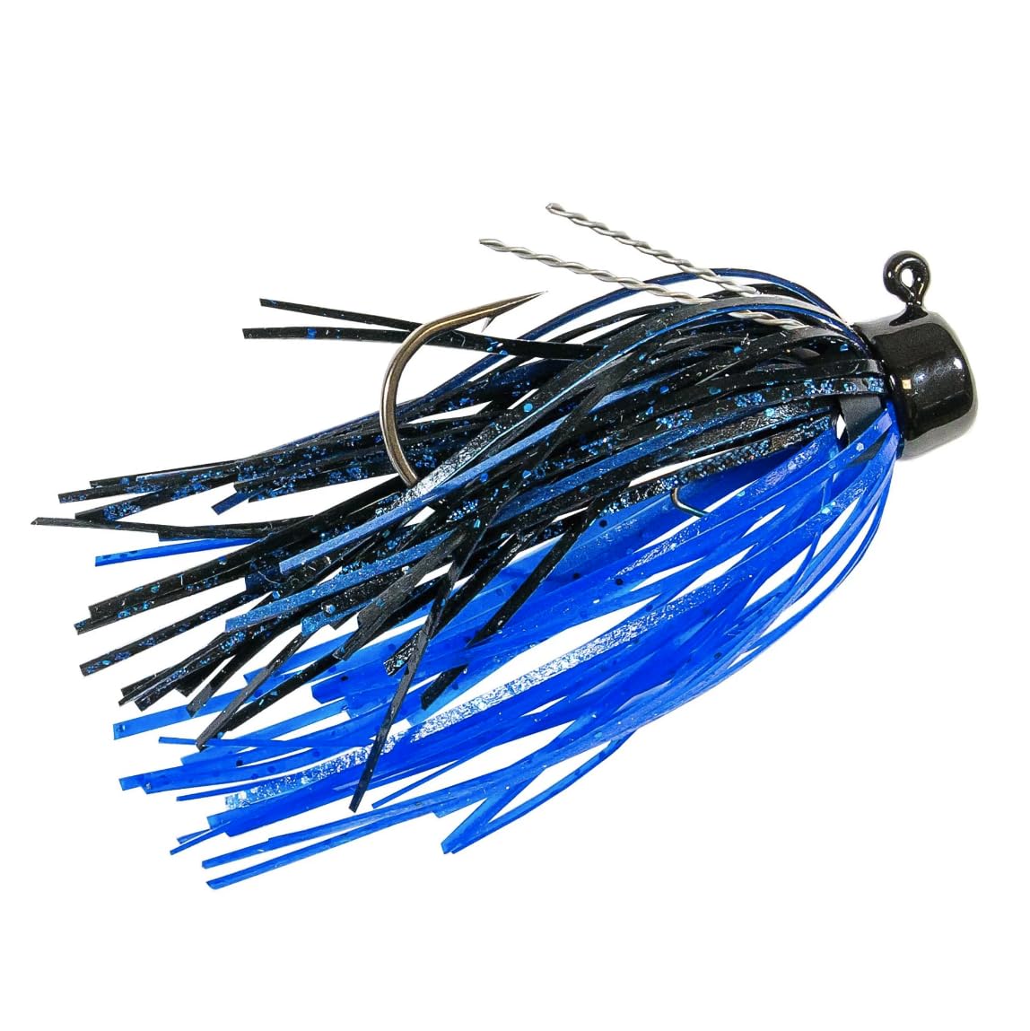 Z-Man ShroomZ micro finesse jig head in black-nickel offering snag resistance for finesse fishing