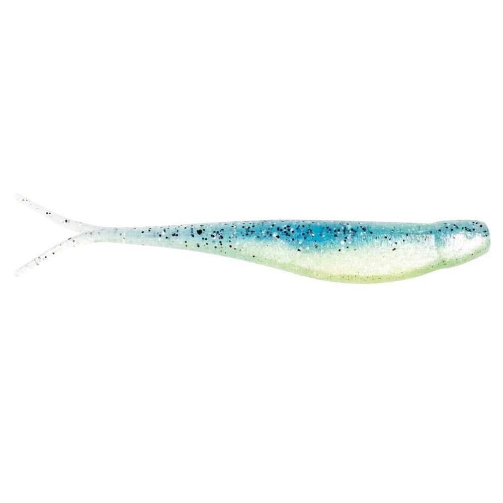 Z-Man SJS4 Scented Jerk Shadz 4-inch packaging highlights Pro-Cure scent and ElaZtech durability.