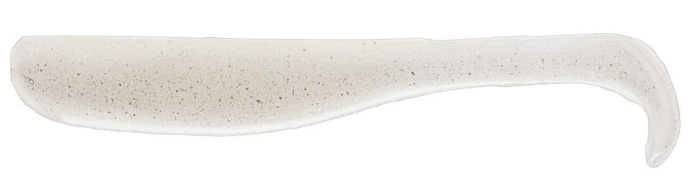 Z-Man Slim Swim 2.5-inch Pearl swimbait delivering soft action for panfish and bass