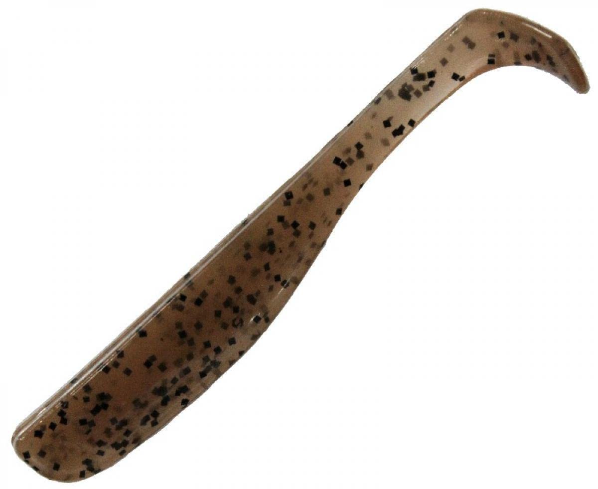 Z-Man Slim Swim 2.5-inch pumpkin curved-paddle-tail lure for panfish and bass