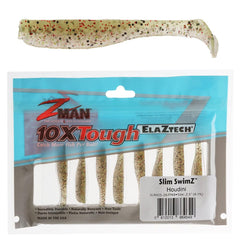 Z-Man Slim25-267PK8 Houdini 2.5in swimbait with lifelike softness for bass and panfish
