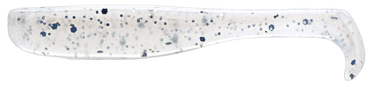 Z-Man Slim25-27BPK8 Elaztech swimbait in pearl blue glimmer for bass and panfish action
