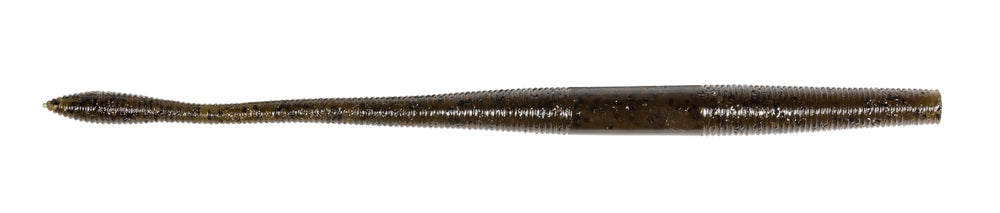 Z-Man SMH WormZ green pumpkin 6.5-inch profile for precise underwater action.