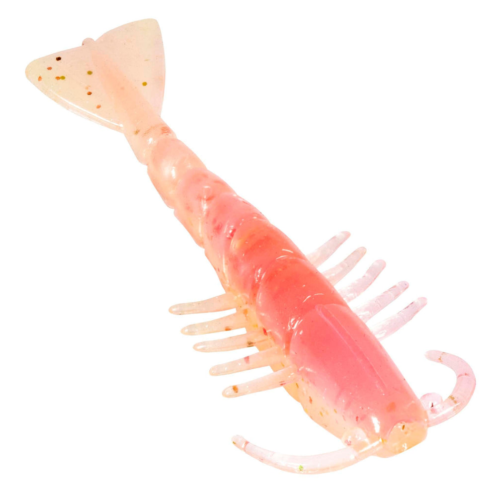 Z-Man Salty Ned Shrimpz 2.5-inch Laguna shrimp image showcasing lifelike profile for clear-water reds and snook