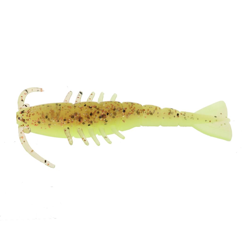Z-Man Salty Ned Shrimpz detail highlights ElaZtech durability and soft body.