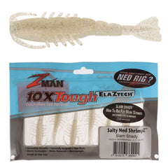 Z-Man Salty Ned Shrimpz 2.5in profile with quivering legs attracts redfish and trout
