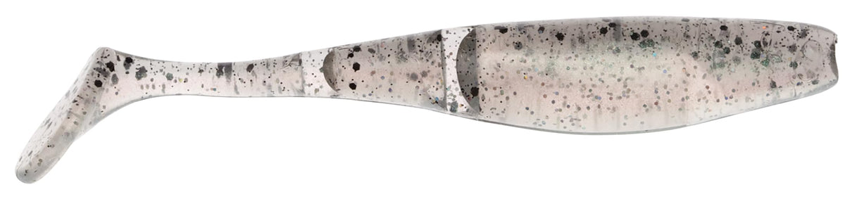 Z-MAN PaddlerZ SPT5-259PK5 segmented body with wobble for twitch retrieves.