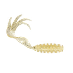 Z-Man ST Grubz 2.5 inch curly tail with ribbed body for lifelike Ned Rig action.