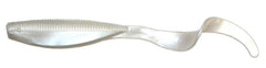 Z-Man Streak Z Curly Tail 5-inch Pearl lure with lifelike action for versatile jigging.