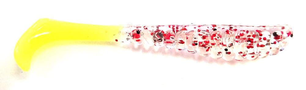 Z-Man Swimmin' TroutTrick curved paddle tail for lifelike swimming action and inshore bites