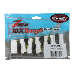 Z-Man GobyZ rounded paddle-tail lure showing detailed eye and body for realism