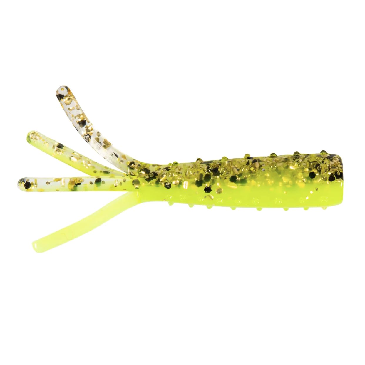 Z-Man Tiny TicklerZ Space Guppy 8 Pack hero image shows buoyant, durable ElaZtech bait.