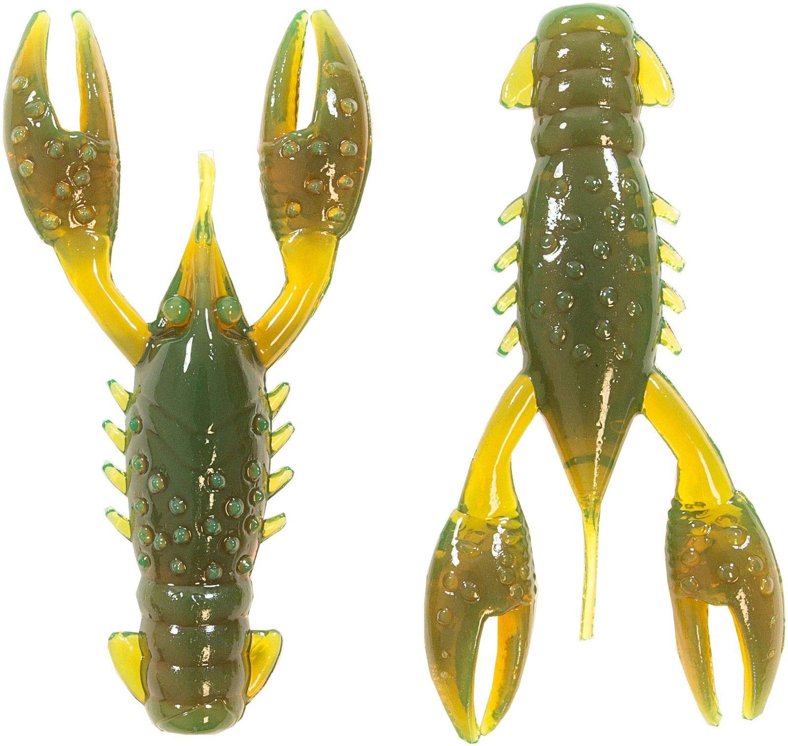 Z-Man TRD CrawZ 2.5-inch crawfish lure for Ned Rig finesse bass fishing