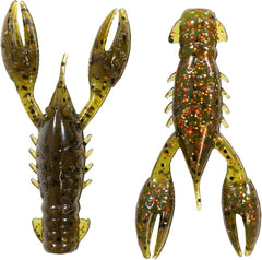Z-MAN TRD CrawZ 2.5in crawfish imitation with buoyant claws for realistic Ned Rig action