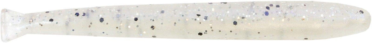 Z-MAN MinnowZ Pearl Blue Glimmer swimbait color—ideal for bass and stripers