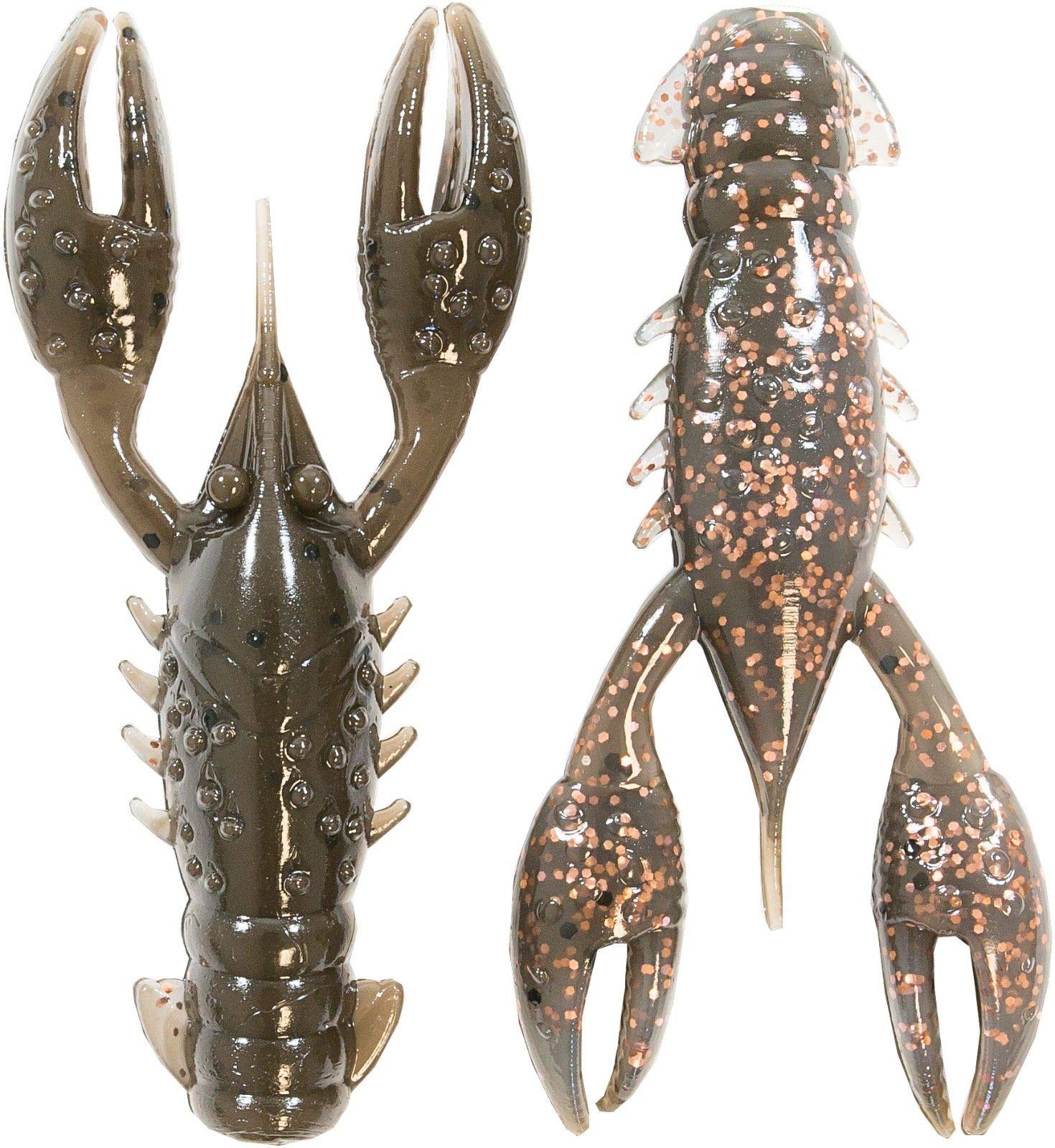 Z-Man TRD CrawZ 2.5-inch crayfish lure with buoyant claws for finesse bass fishing.