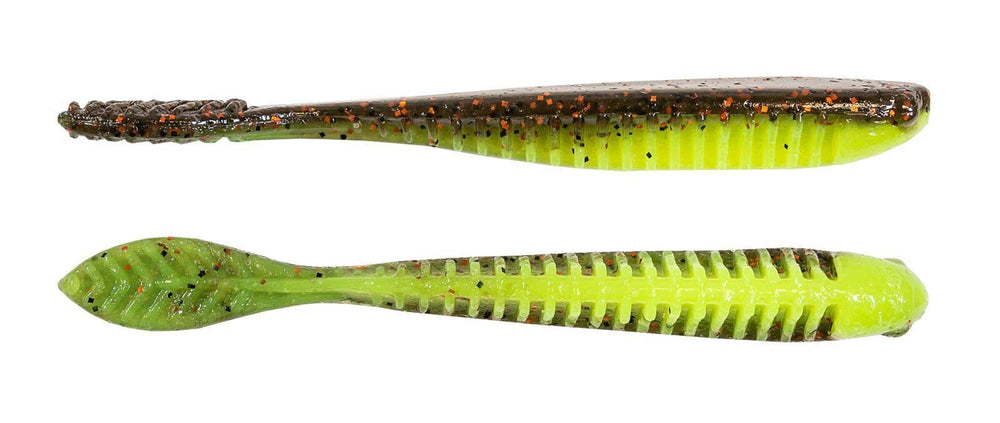 Z-Man Trick ShotZ Drop 4.2 inch bait with buoyant tail-up posture for natural action