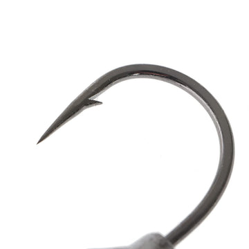 Z-MAN chartreuse finish jighead ready for hatch-matching displays.