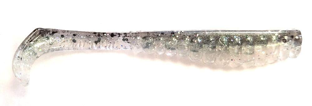 Z-MAN TroutTrick ribbed body with paddle tail delivering lifelike action for seatrout and inshore species