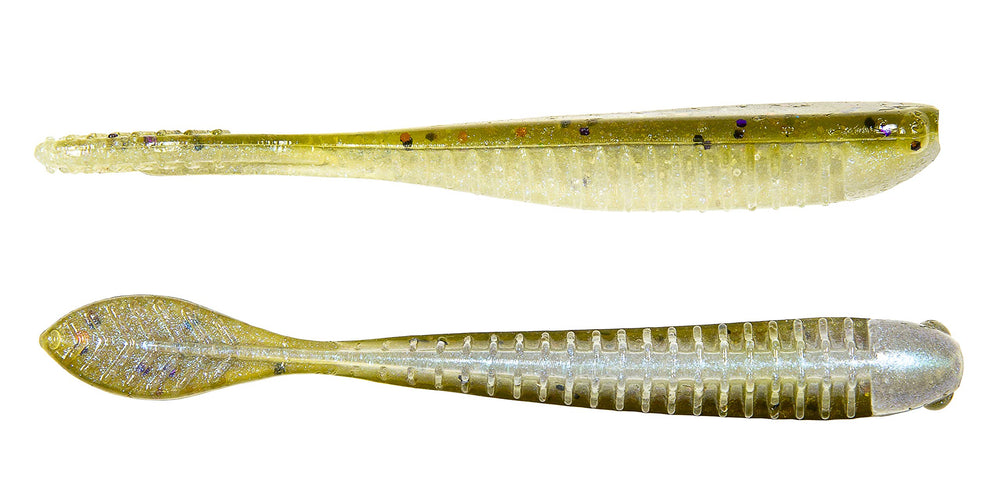 Z-Man Trick ShotZ 4.2 inch bait in action for natural tail-up drop shot movement