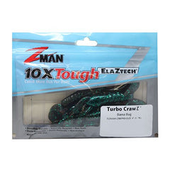 Z-Man Turbo CrawZ Bait action shot showcasing lifelike movement for multiple rigs