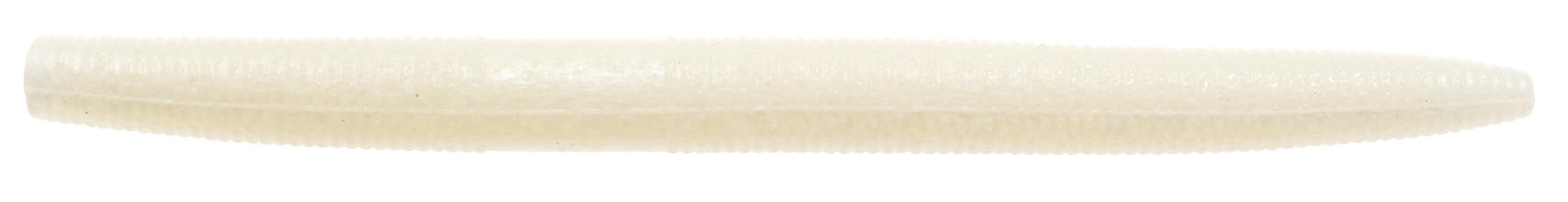 Z-Man Zinker 5in Pearl bait shows slow sink and versatile rigging options.